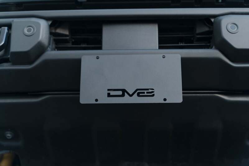 DV8 Offroad DVE License Plate Relocation