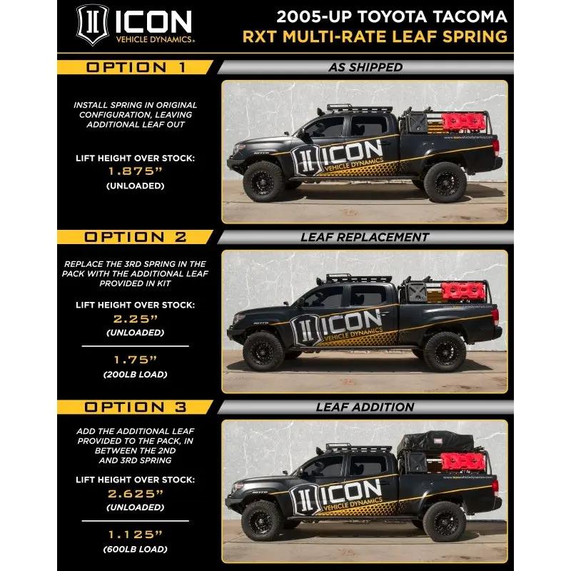 ICON ICO 2.5 Series Coilover Kits by ICON