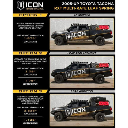 ICON ICO 2.5 Series Shocks by ICON
