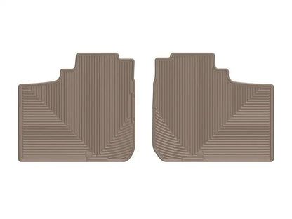 WeatherTech WT Rubber Mats - Rear - Tan by WeatherTech