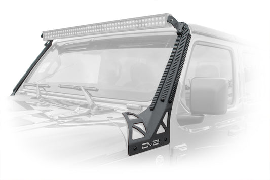 DV8 Offroad DVE Light Bar Mounts - DV8 Offroad - dveD-JL-190052-PIL - Auto Expedition