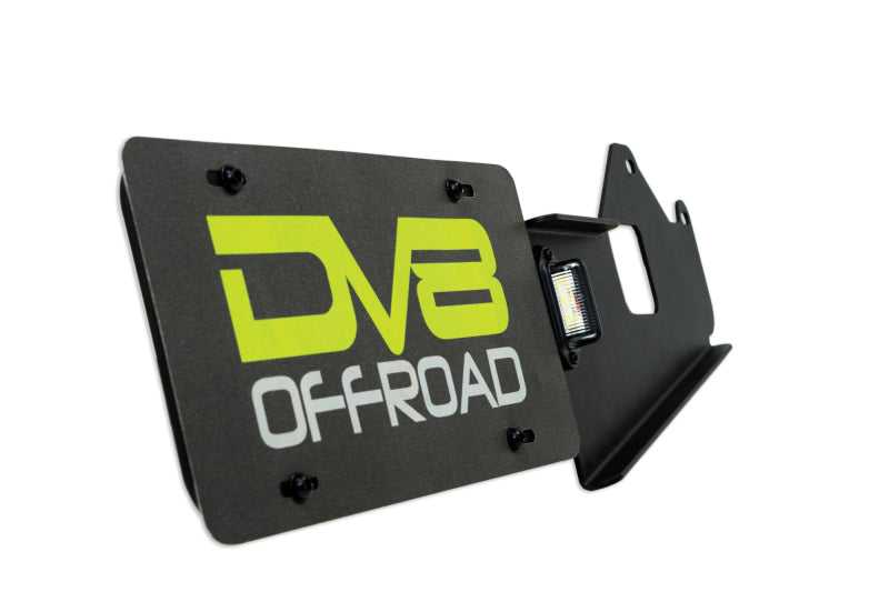 DV8 Offroad DVE License Plate Relocation