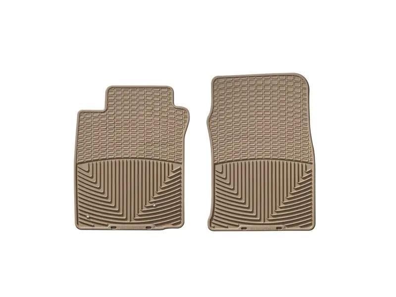WeatherTech WT Rubber Mats - Front - Tan by WeatherTech