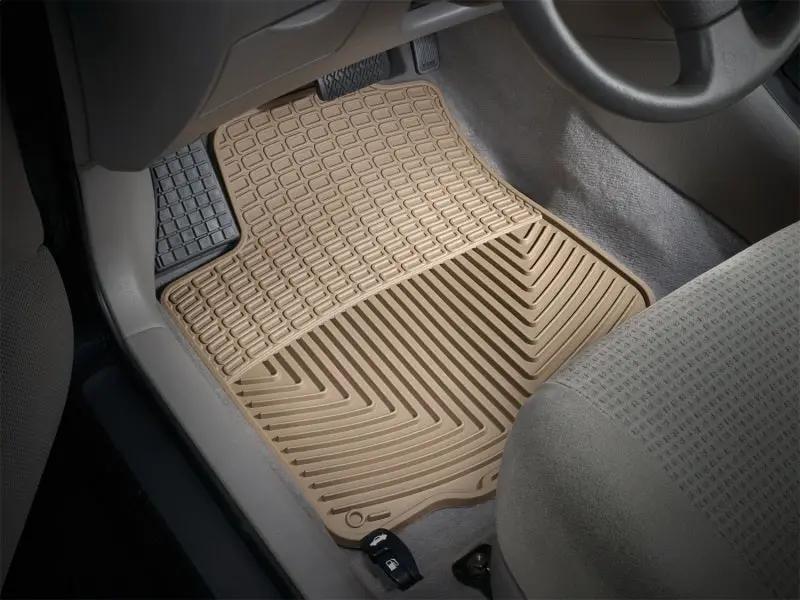 WeatherTech WT Rubber Mats - Front - Tan by WeatherTech