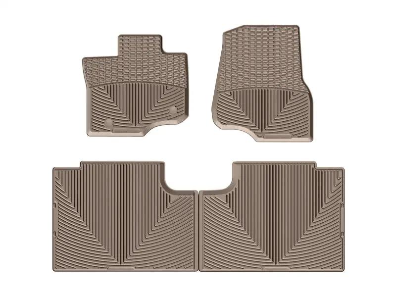 WeatherTech WT Rubber Mats - Front - Tan by WeatherTech