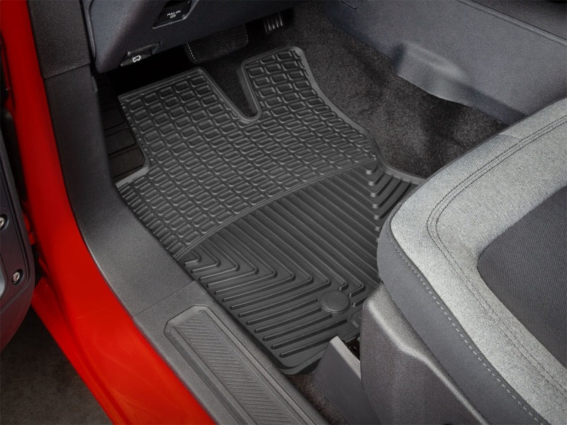 WeatherTech WT Rubber Mats - Front - Blk by WeatherTech