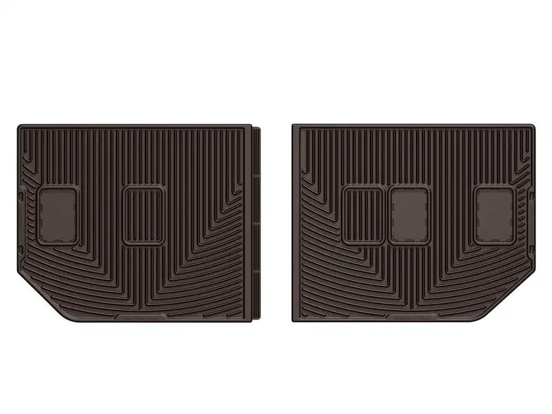 WeatherTech WT Rubber Mats - Rear - Cocoa by WeatherTech