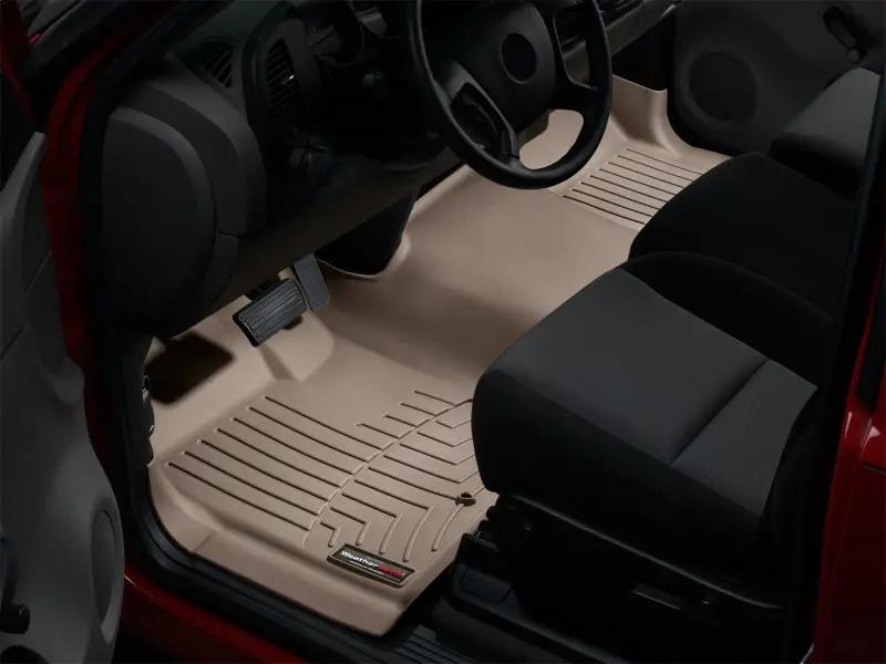 WeatherTech WT FloorLiner - Front - Tan by WeatherTech