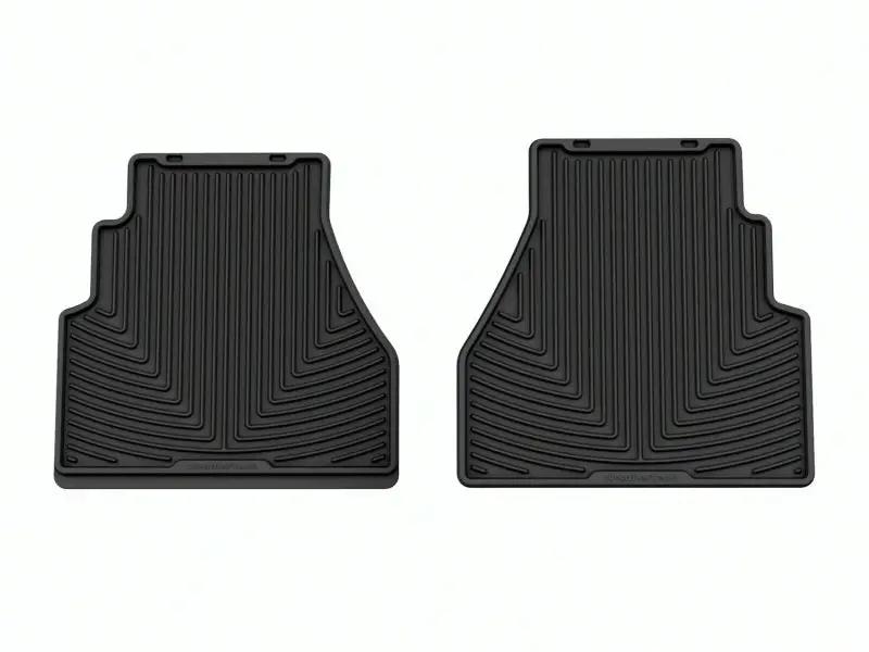 WeatherTech WT Rubber Mats - Rear - Blk by WeatherTech