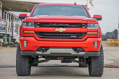 Rough Country Tow Hook Brackets | D-Ring Combo | Chevy Silverado 1500 2WD/4WD (2014-2018 & Classic) by Rough Country