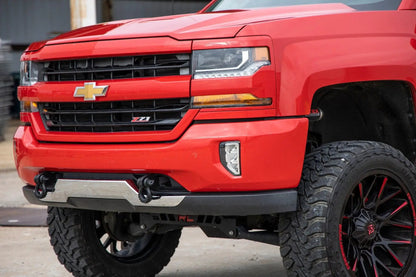 Rough Country Tow Hook Brackets | Chevy Silverado 1500 2WD/4WD (2014-2018 & Classic) by Rough Country