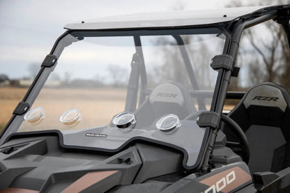 Rough Country Vented Full Windshield | Scratch Resistant | Polaris RZR XP 1000 by Rough Country