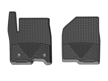 WeatherTech WT Rubber Mats - Front - Blk by WeatherTech