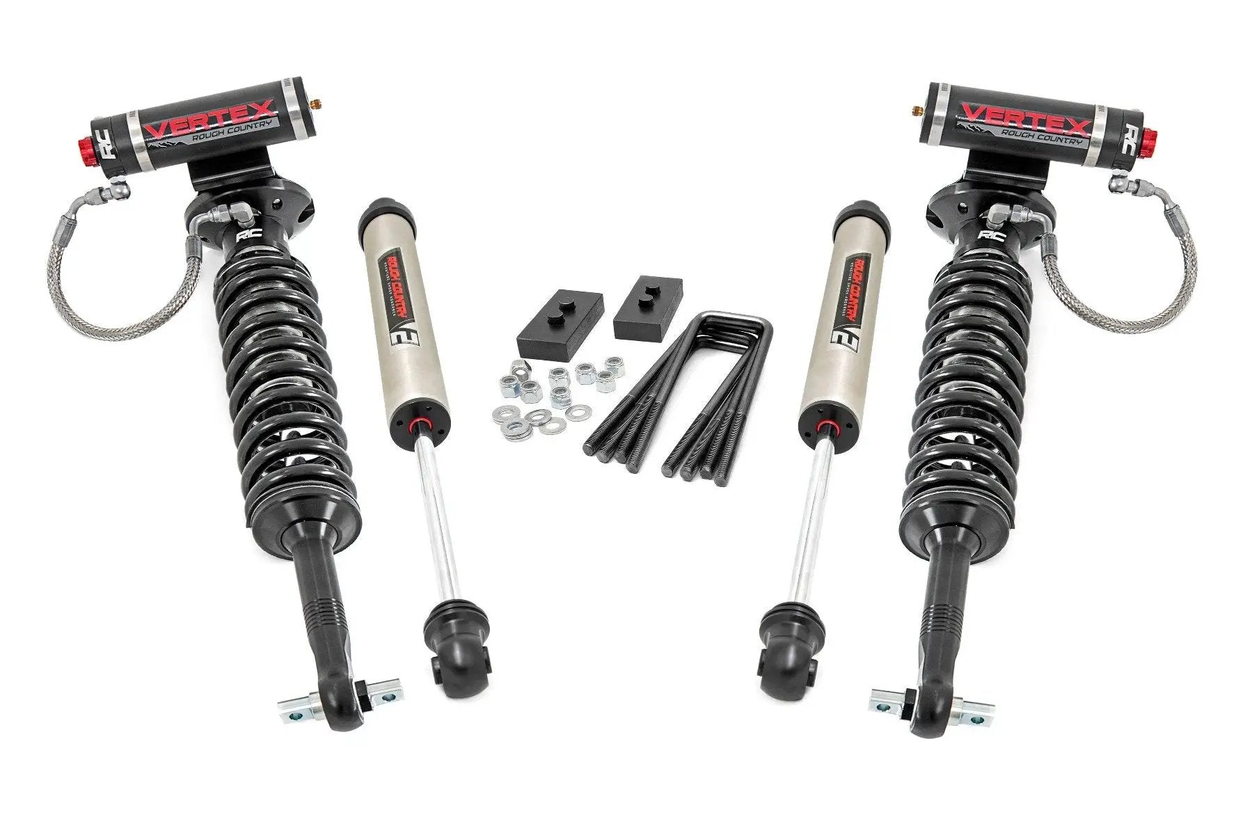 Rough Country 2 Inch Lift Kit | Vertex/V2 | Ford F-150 4WD (2021-2025) by Rough Country