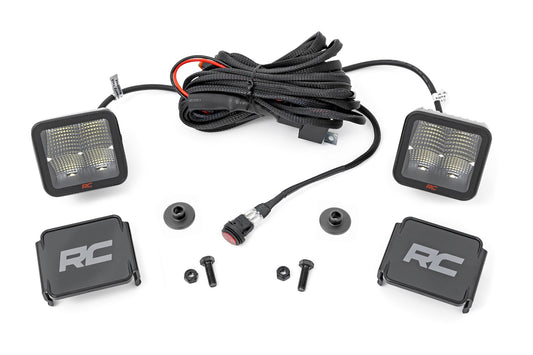 Kit de luces LED | Montaje en zanja | Par Spectrum de 2" | Patrón de haz puntual | Ford Bronco (21-25)