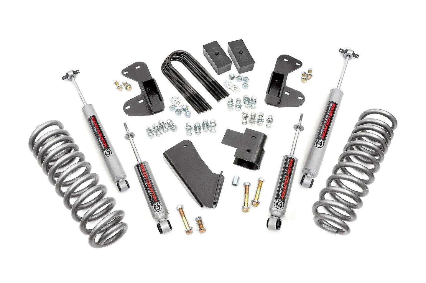 Rough Country 2.5 Inch Lift Kit | Rear Blocks | Ford F-150 4WD (1980-1996) by Rough Country