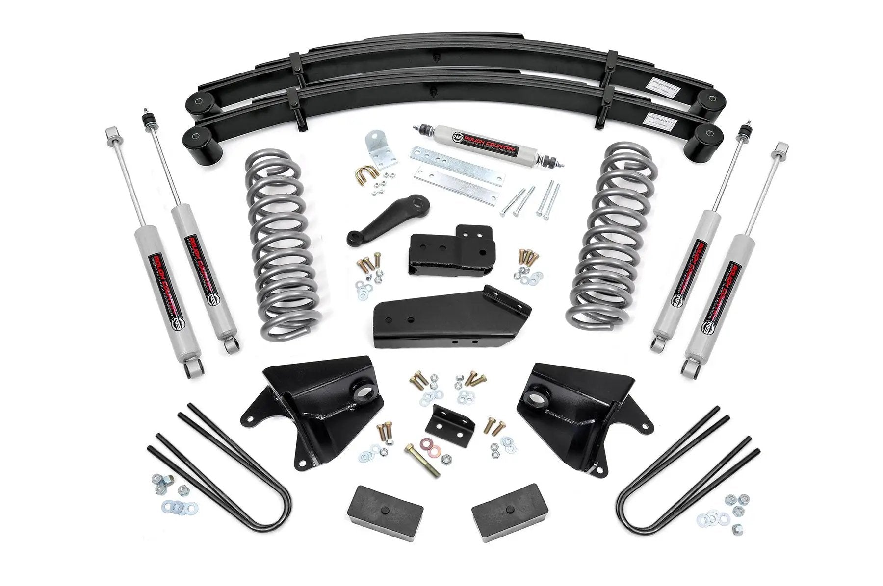 Rough Country 6 Inch Lift Kit | RR Springs | Ford Bronco/F-150 4WD (1980-1996) by Rough Country