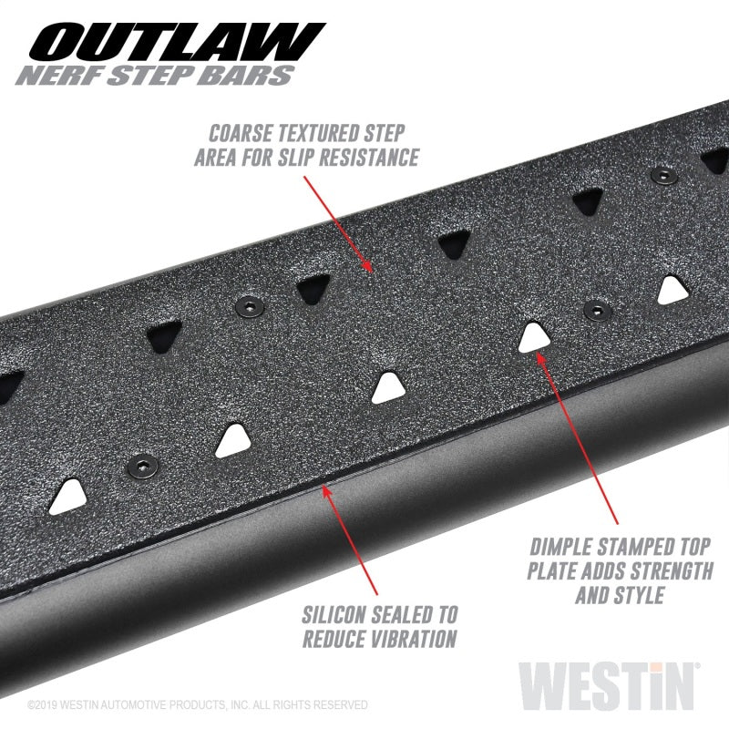Westin WES Nerf Bars - Outlaw by Westin