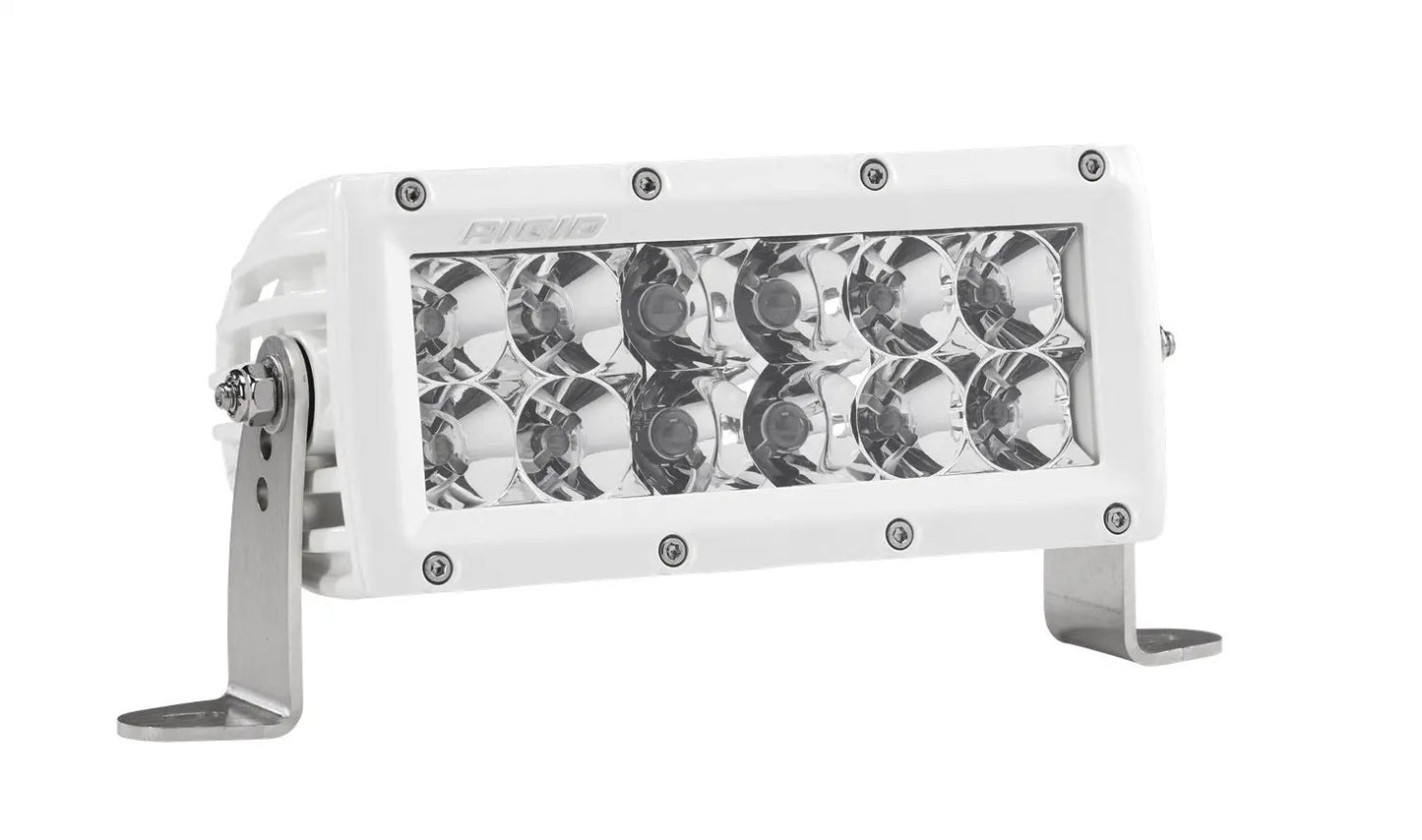 RIGID Industries E-Series PRO LED Light, Spot/Flood Combo, 6 Inch, White Housing by RIGID Industries