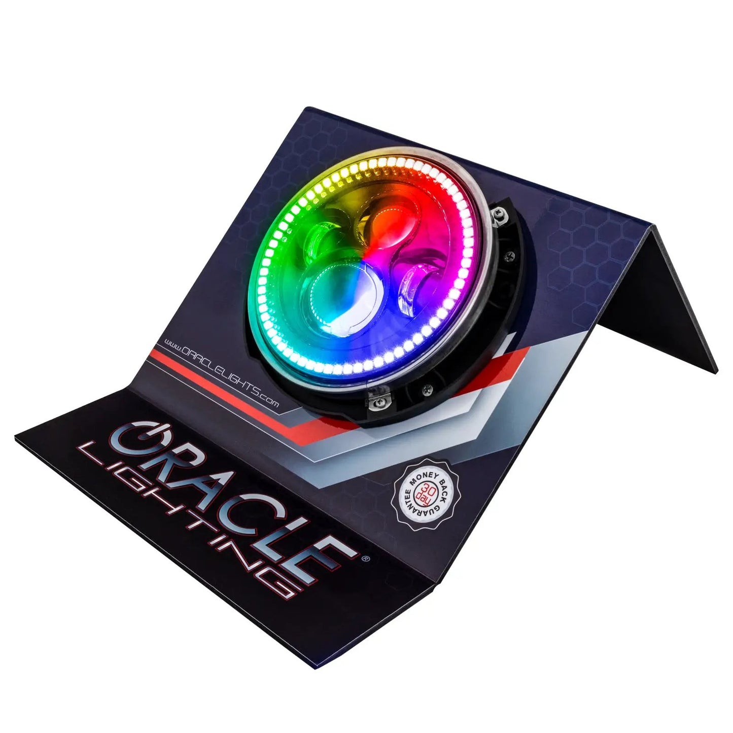 Oracle Lighting LED sealed beam with Halo kit display, comes with 1A power supply. by Oracle Lighting