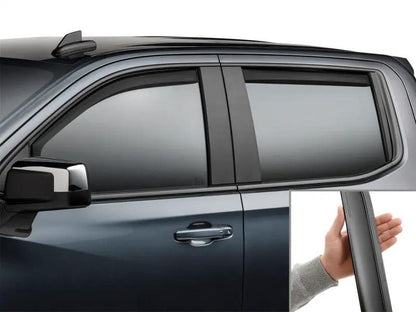 WeatherTech WT Deflector - Combo - Matte Black by WeatherTech