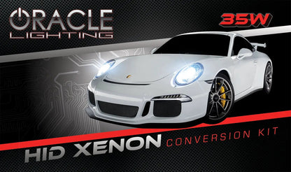 Oracle Lighting The 9007 35W Canbus Bi-Xenon HID Kit provides a bright 6000K illuminating light. The upgraded ballast and wiring are completely waterproof. The kit includes a plug and play wiring harness to simplify the installation process. by Oracle Lighting