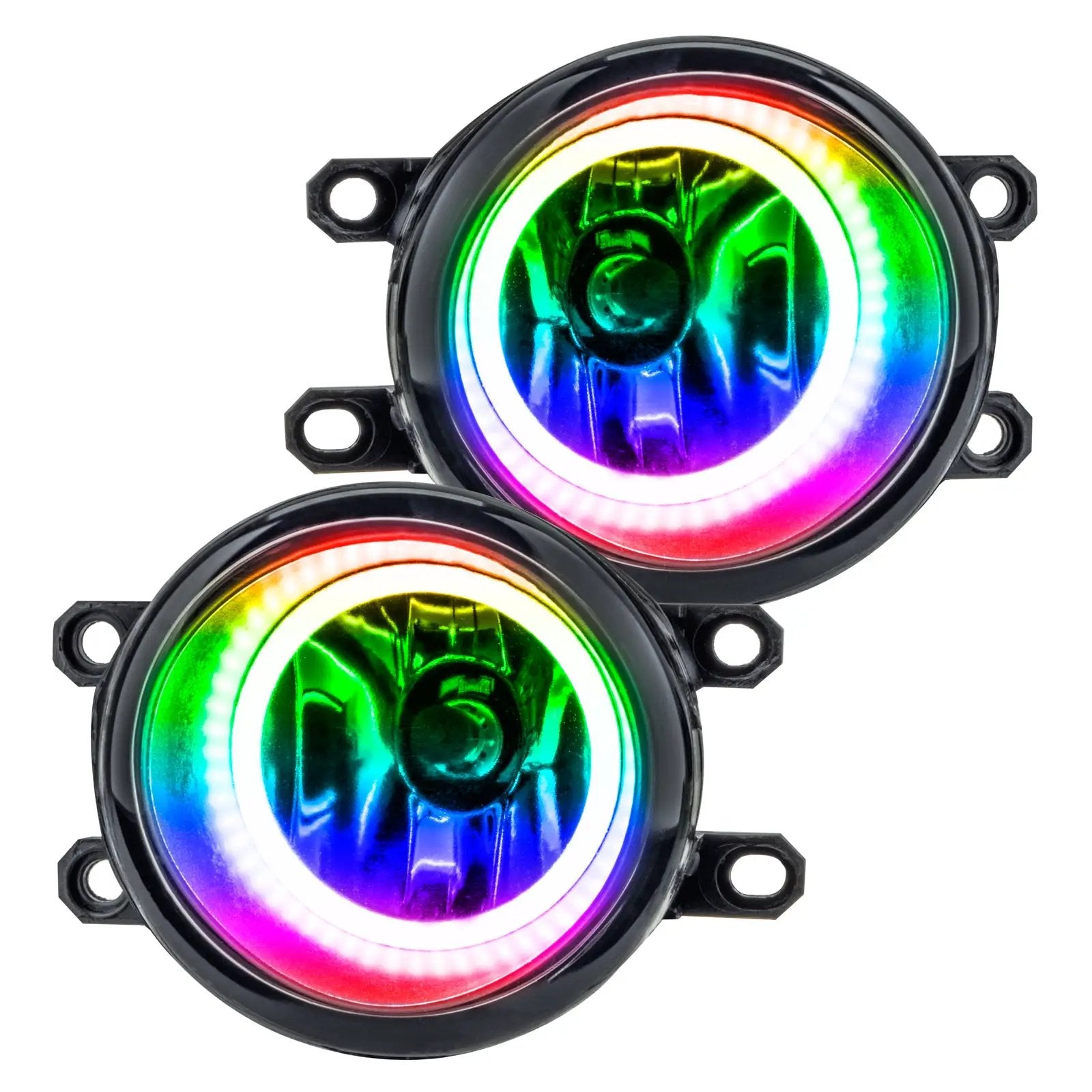 Oracle Lighting The bulbs are not included with these fog lights. The ColorSHIFT(tm) option requires the use of a ColorSHIFT(tm) controller to properly operate which is sold separately. by Oracle Lighting
