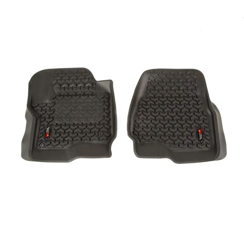 Rugged Ridge RUG Floor Liners - Black by Rugged Ridge