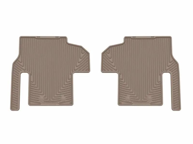 WeatherTech WT Rubber Mats - Rear - Tan by WeatherTech