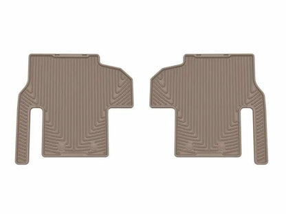 WeatherTech WT Rubber Mats - Rear - Tan by WeatherTech