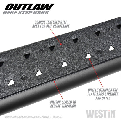 Westin WES Nerf Bars - Outlaw