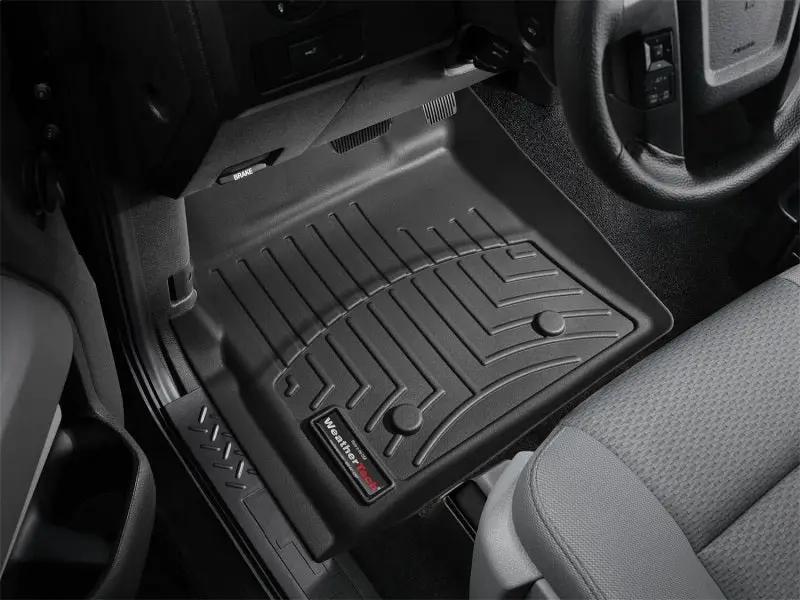WeatherTech WT FloorLiner - Front - Blk by WeatherTech