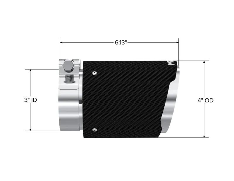 MBRP Univ Exhaust Tips Carbon