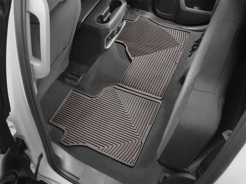 WeatherTech WT Rubber Mats - Rear - Cocoa by WeatherTech