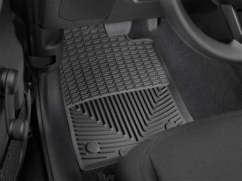WeatherTech WT Rubber Mats - Front - Blk by WeatherTech