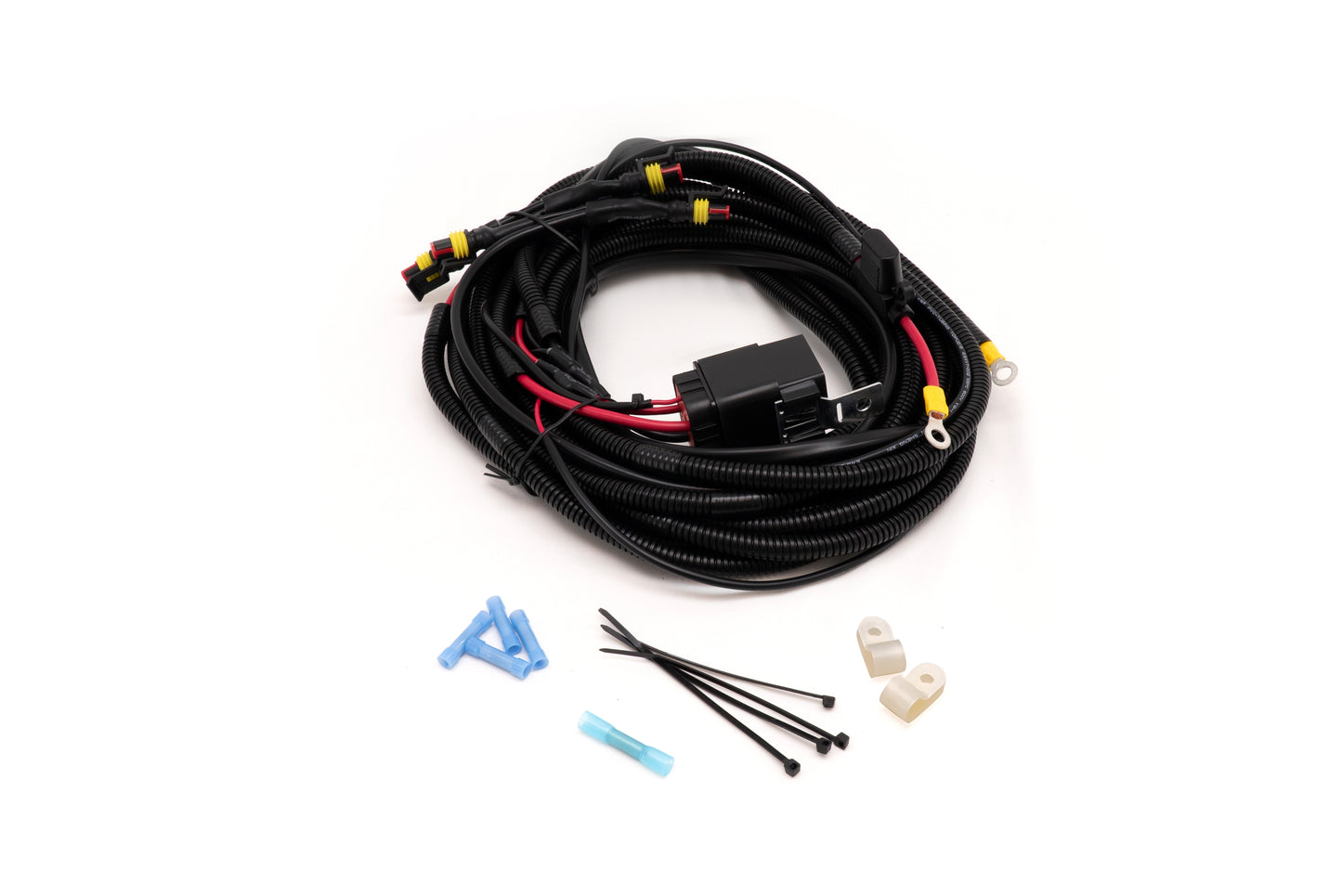 TRIPLE-R-LIGHTS Four-Lamp Wiring Kit with Splice (2-Pin, Superseal, 12V)