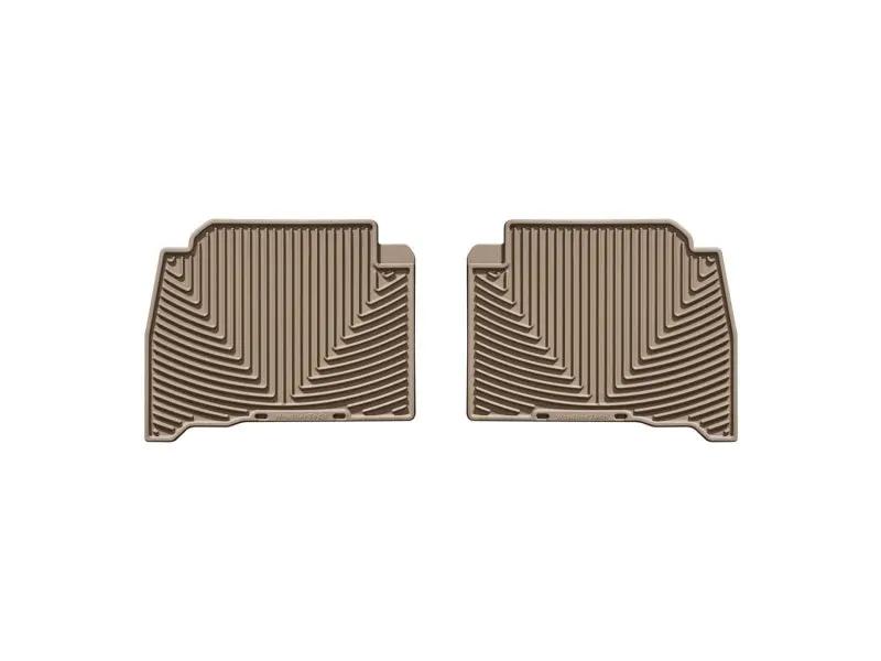 WeatherTech WT Rubber Mats - Rear - Tan by WeatherTech