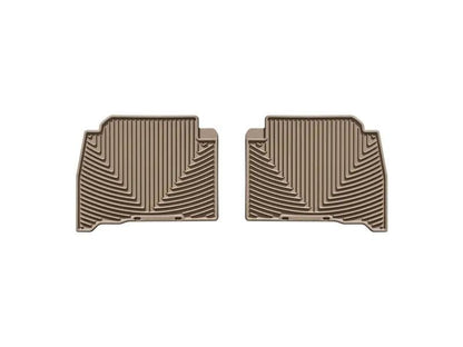 WeatherTech WT Rubber Mats - Rear - Tan by WeatherTech