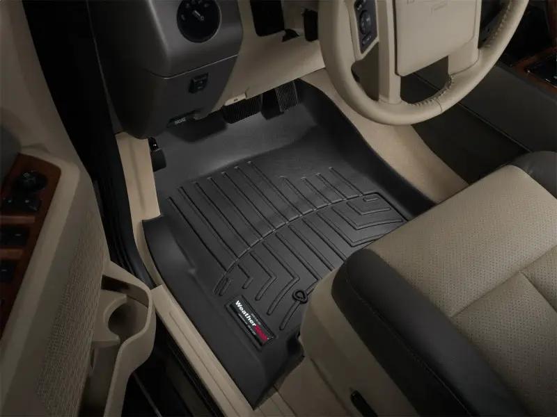 WeatherTech WT FloorLiner - Front - Blk by WeatherTech