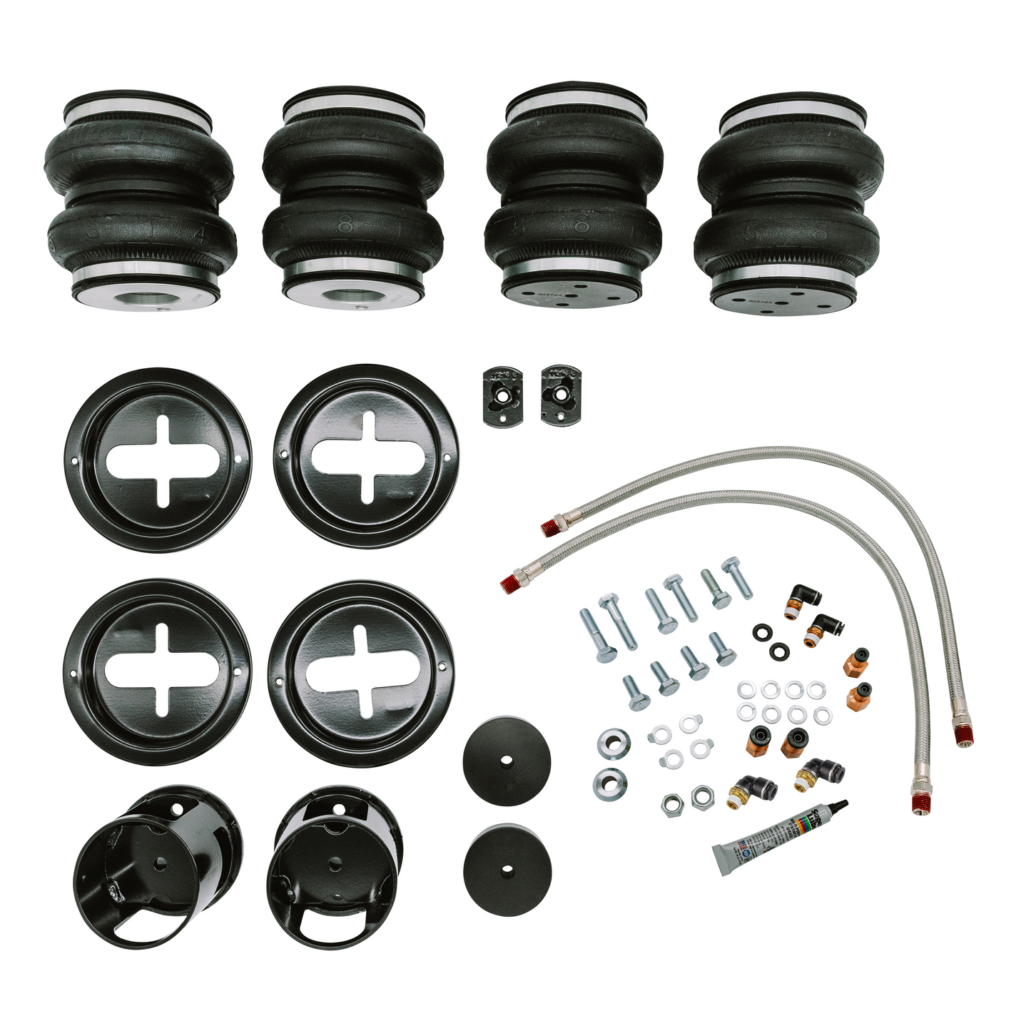 Air Lift Performance Coil to Air Upgrade kit for Coilover kit PN 79007 for the 2015-2024 Ford Mustang S550/S650 Fastback/Convertible – 83007
