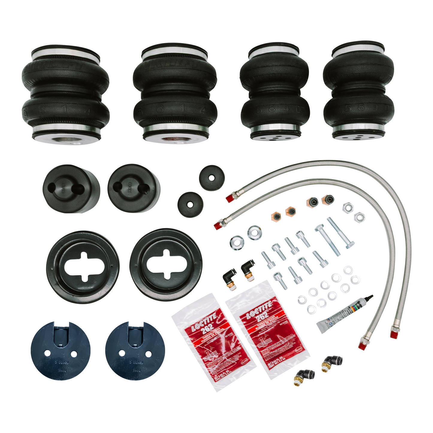 Air Lift Performance Coilovers statically lower your vehicle's stance, but the Coil to Air Upgrade kits allow Performance Coilover customers to upgrade their suspension to dynamic air suspension, providing functionality and performance
