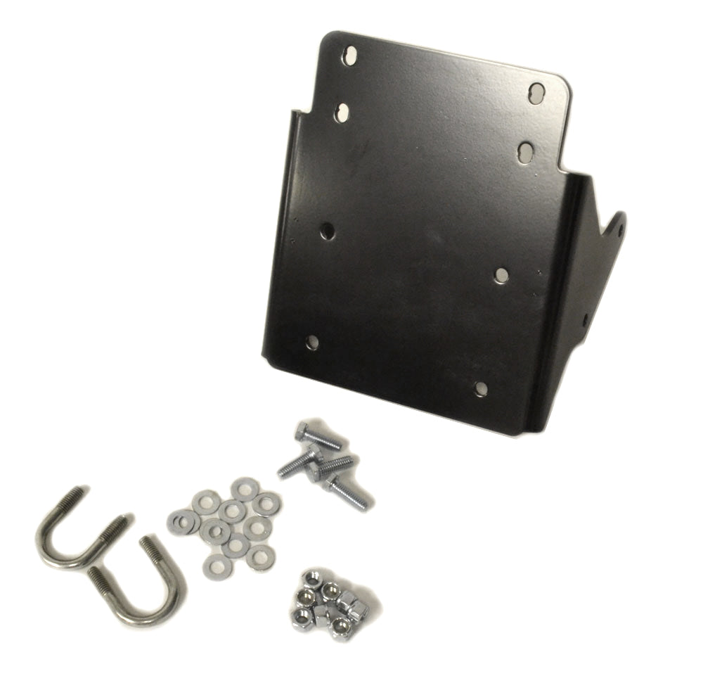 Warn Winch Mounting Kit for Suzuki King Quad 400. For use with WARN VRX 25/35 (Short Drum) winches.