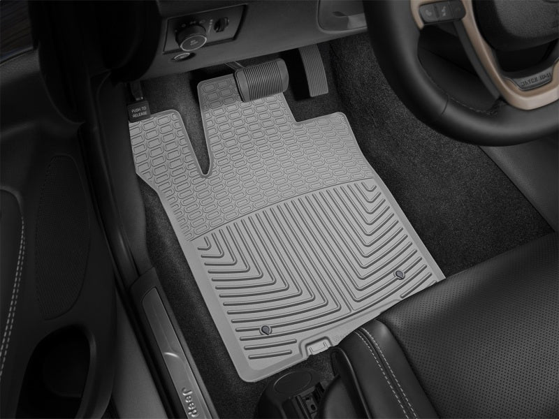 WeatherTech WT Rubber Mats - Front - Grey by WeatherTech
