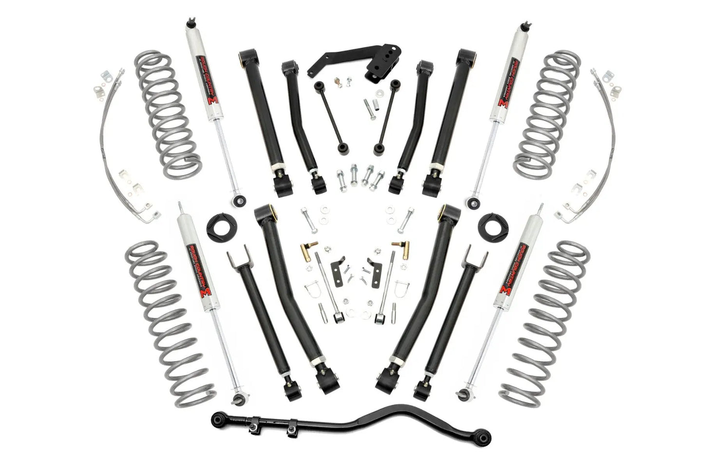 Rough Country 4 Inch Lift Kit | X-Series | M1 | Jeep Wrangler JK 4WD (2007-2018) by Rough Country