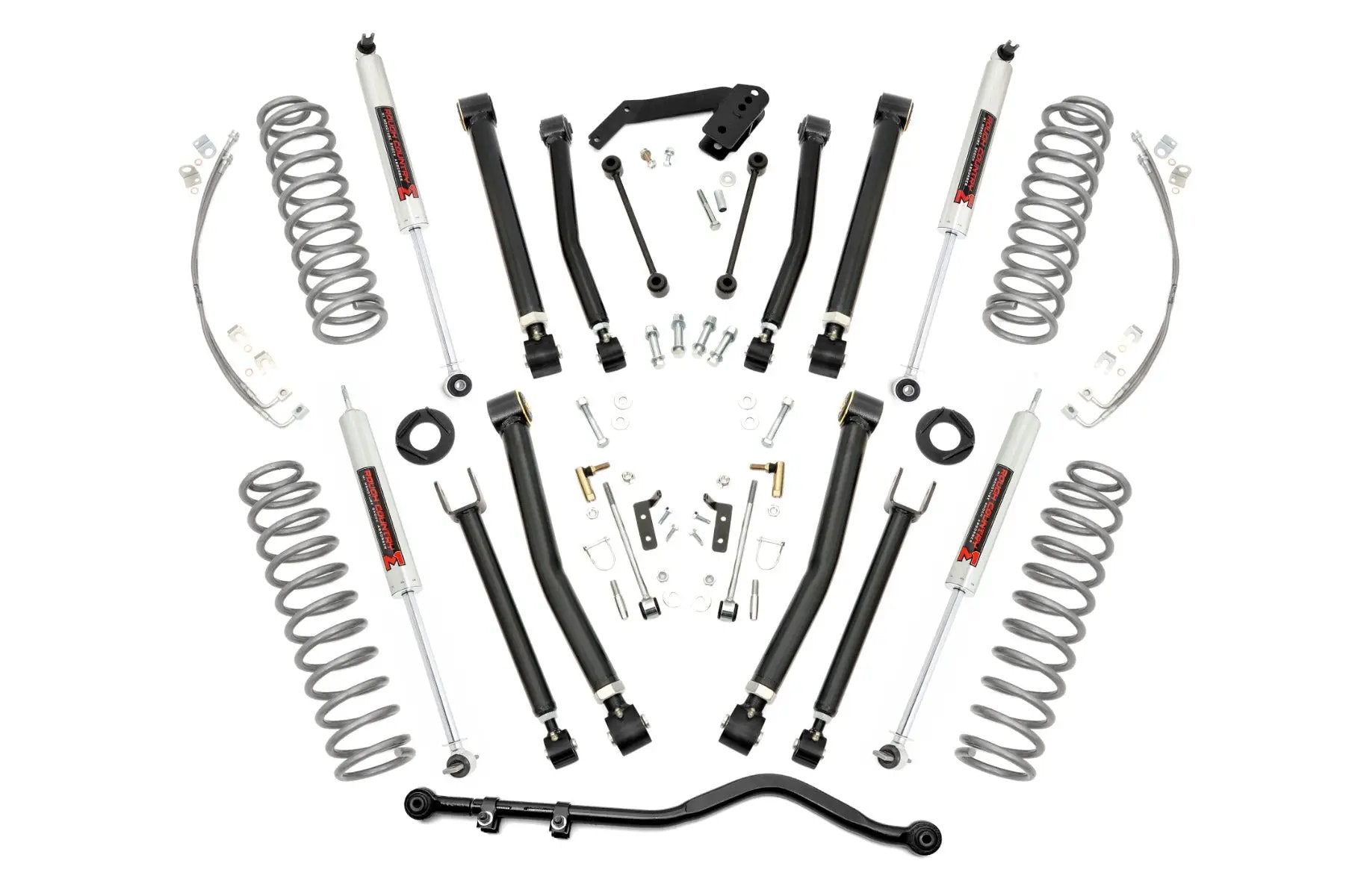 Rough Country 4 Inch Lift Kit | X-Series | M1 | Jeep Wrangler JK 4WD (2007-2018) by Rough Country