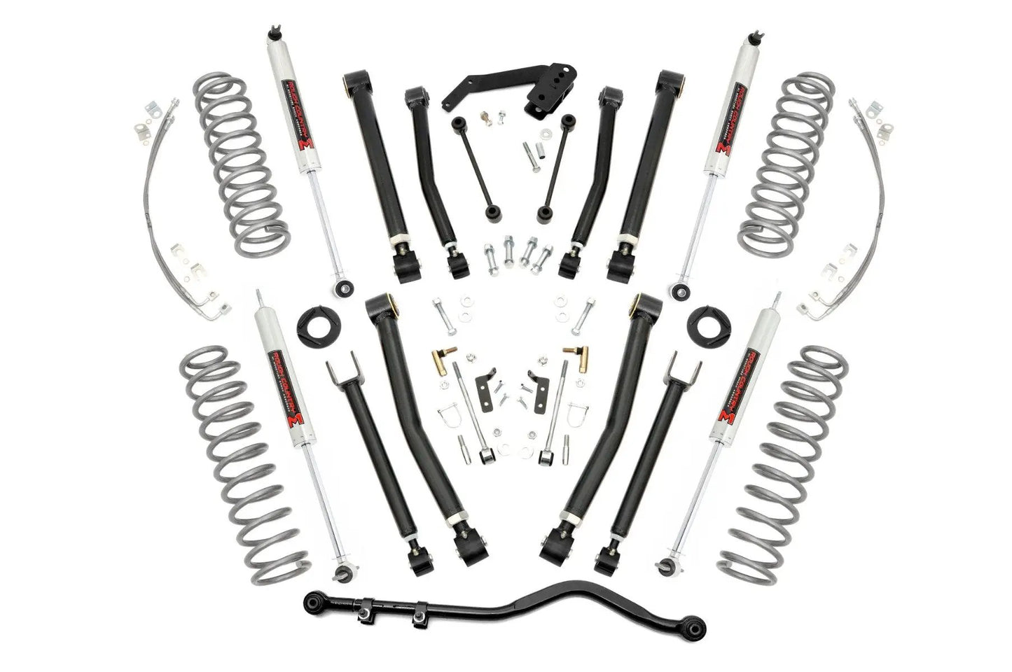Rough Country 4 Inch Lift Kit | X-Series | M1 | Jeep Wrangler Unlimited 2WD/4WD (2007-2018) by Rough Country