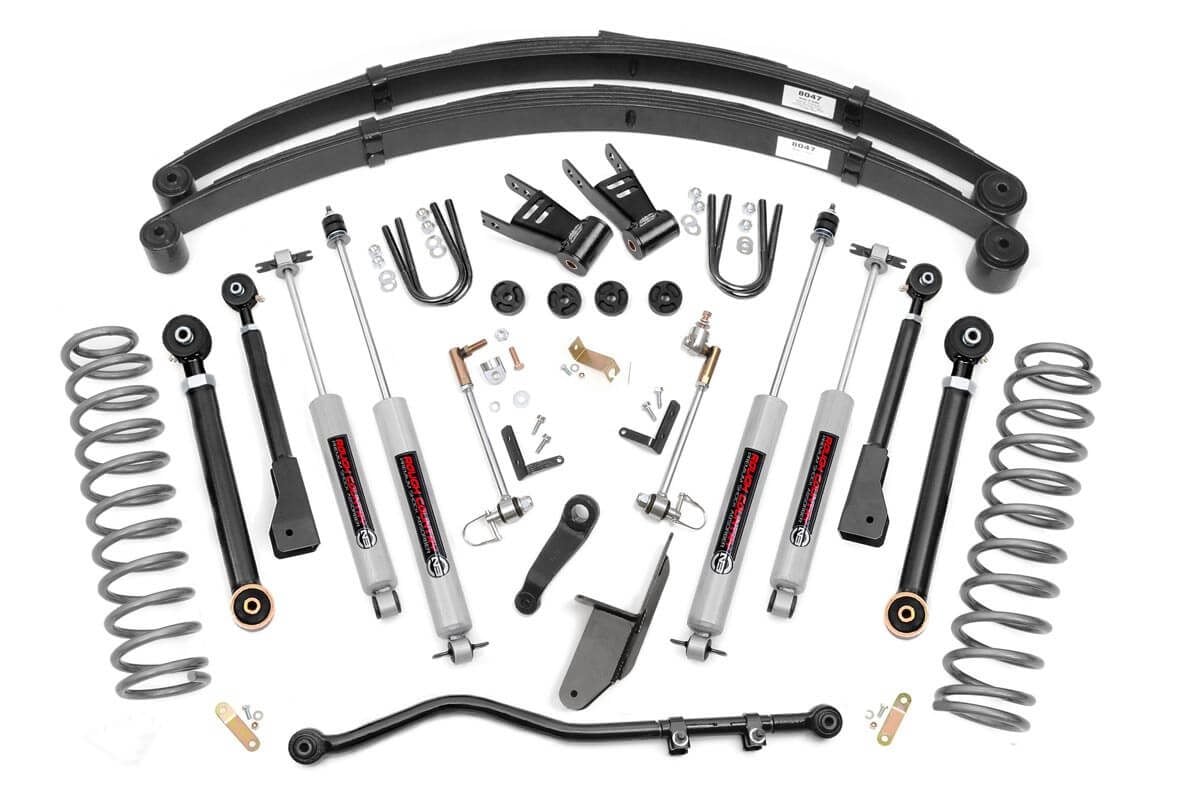 Kit de elevación de 6.5 pulgadas | Serie X | Jeep Cherokee XJ 2WD/4WD (1984-2001)