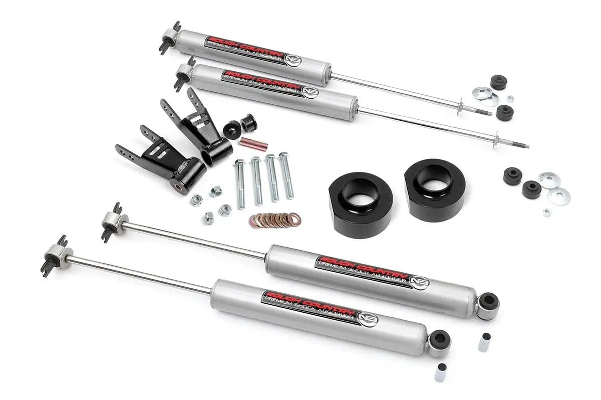 Rough Country 1.5 Inch Lift Kit | Jeep Cherokee XJ 2WD/4WD (1984-2001) by Rough Country
