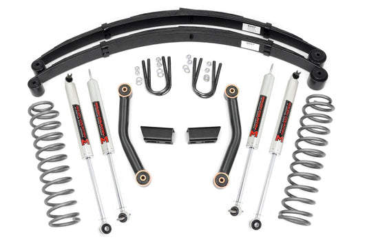 Kit de Elevación de 3 Pulgadas | Serie II | Muelles RR | M1 | Jeep Cherokee XJ (84-01)