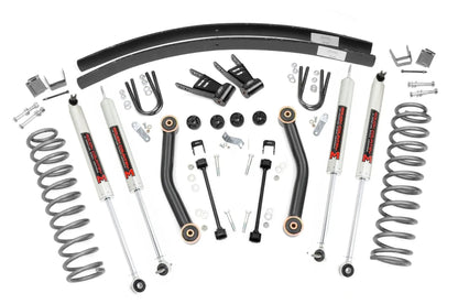 Rough Country 4.5 Inch Lift Kit | M1 | Rear AAL | Jeep Cherokee XJ 2WD/4WD (1984-2001) by Rough Country